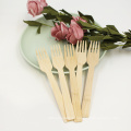 Natural Eco-friendly Bamboo Forks Compostable Disposable Cutlery Utensils